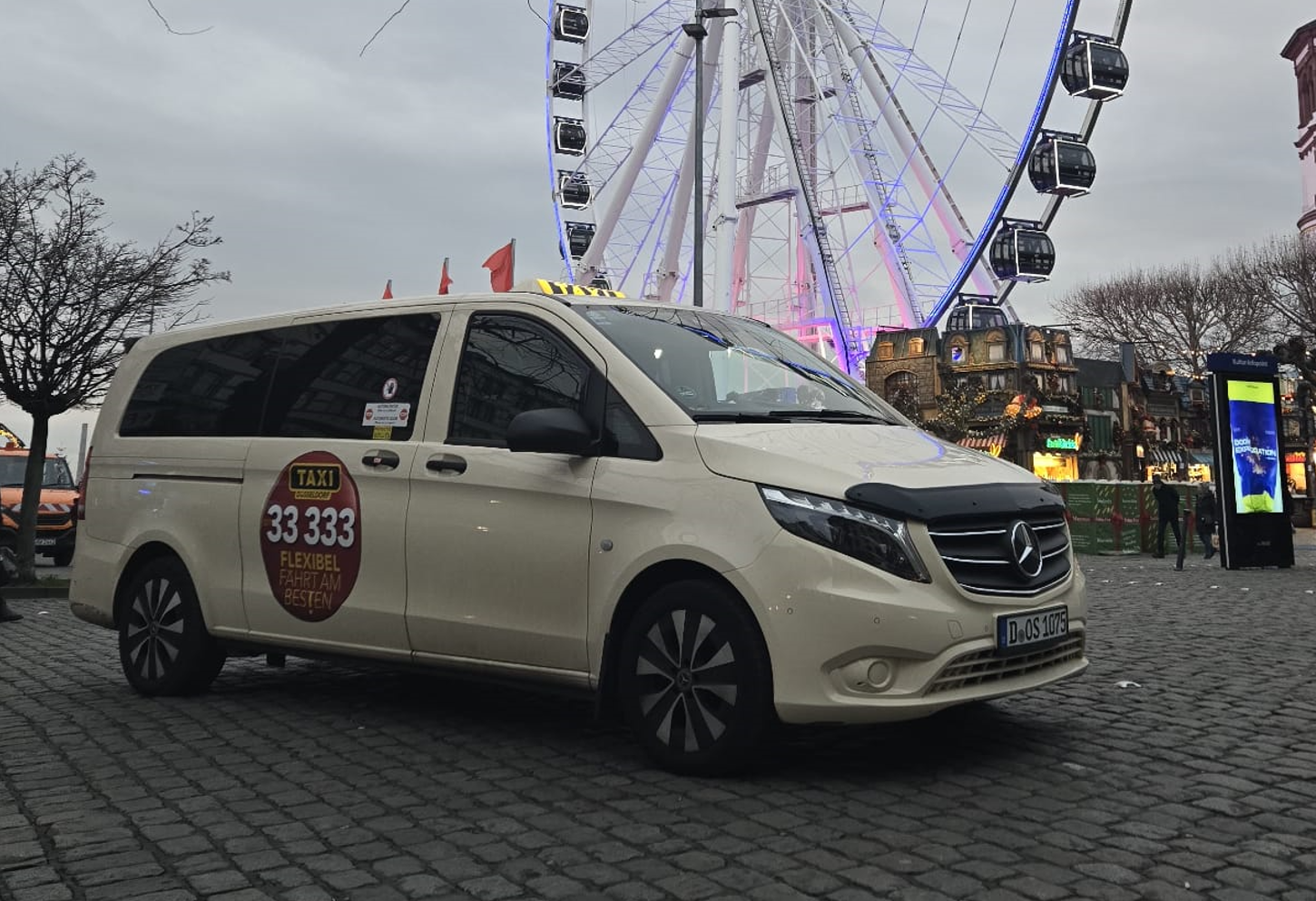 Bild eines Großraum-Taxis